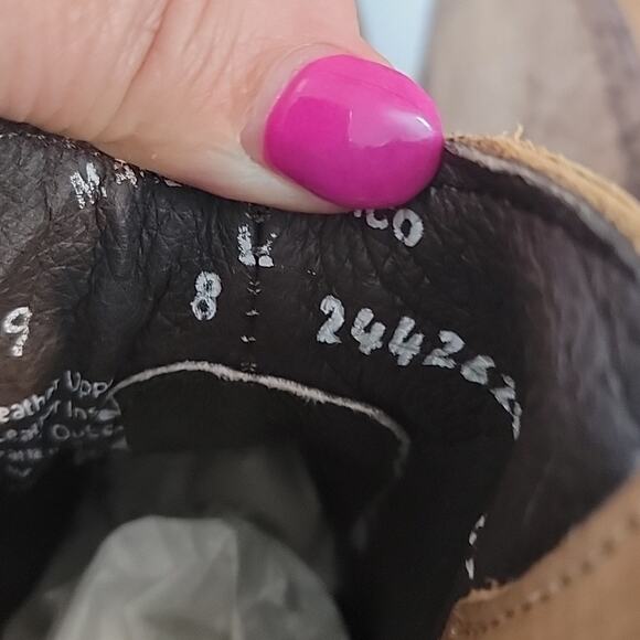 Liberty Black Fringe Cowboy Ankle Boots, 8 - Picture 9 of 13